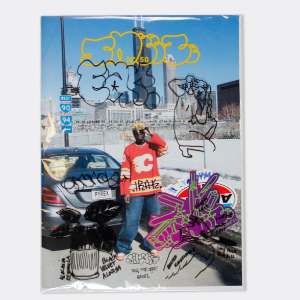 Virgil Abloh Sneeze Poster Magazine